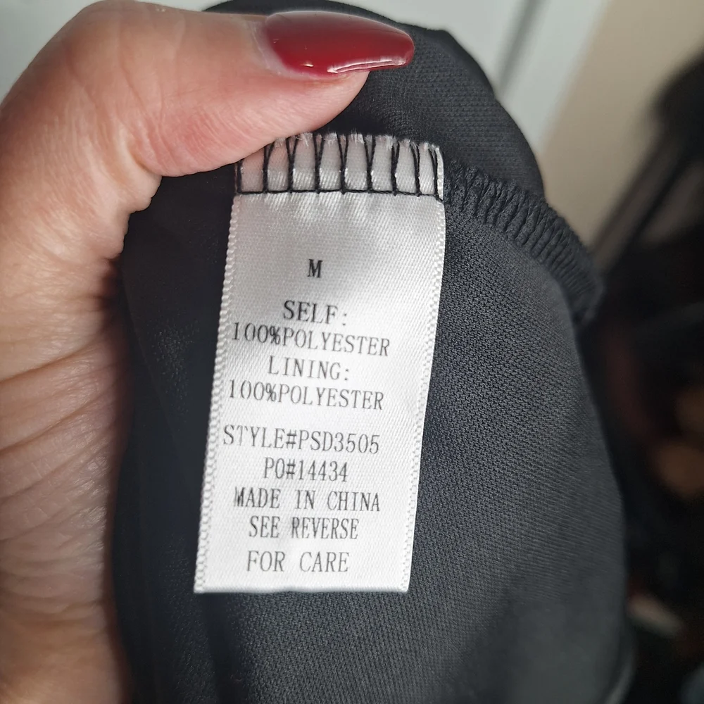 Polagram Maternity Black Floral Midi Dress Size Medium - Picture 9 of 9